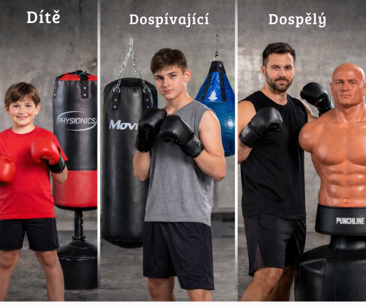 Druhy boxovacích vriec a ich použitie podľa veku