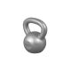 Gorilla Sports Kettlebell činka, liatinová, sivá, 16 kg