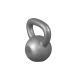 Gorilla Sports Kettlebell činka, liatinová, sivá, 20 kg