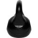 Gorilla Sports Kettlebell činka, plast, čierna, 18 kg