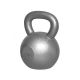 Gorilla Sports Kettlebell činka, liatinová, sivá, 28 kg