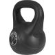 Gorilla Sports Kettlebell činka, plast, čierna, 10 kg