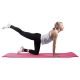 Gorilla Sports Podložka na jogu, 190 x 60 cm, fuchsiová