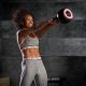Gorilla Sports Kettlebell, nastaviteľná hmotnosť 8 - 16 kg