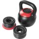 Gorilla Sports Kettlebell, nastaviteľná hmotnosť 8 - 16 kg