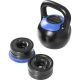 Gorilla Sports Kettlebell, nastaviteľná hmotnosť 16 - 24 kg