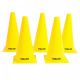 Gorilla Sports Kužele 30 cm, 10 ks, žlté