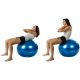 Gymnastická lopta MOVIT s pumpou – 75 cm – strieborná
