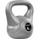 Kettlebell činka sivá - 4 kg