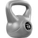 MOVIT Kettlebell činka - 18 kg, sivá/čierna