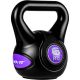 MOVIT Kettlebell činka - 6 kg, čierna/fialová