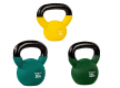 MOVIT Sada 3 kettlebell činiek, liatina a vinyl, 26 kg