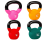 MOVIT Sada 4 kettlebell činiek, liatina a vinyl, 26 kg