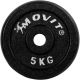 MOVIT sada 4 kusov závažia - 0,5 kg, liatina