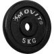 MOVIT sada 4 kusov závažia - 0,5 kg, liatina