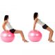 MOVIT Gymnastická lopta s nožnou pumpou, 85 cm, modrá