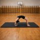 Gymnastická podložka XXL 210 × 110 × 2 cm čierna