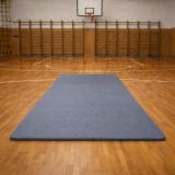 Gymnastická podložka XXL 210×110×2 cm sivá