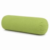 Bolster na jogu valec, zelený, 60 × 20 cm