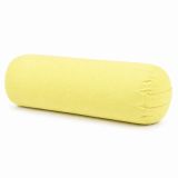 Bolster na jogu valec, žltý, 60 × 20 cm