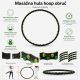 Hula Hoop masážna obruč na cvičenie, 96 cm