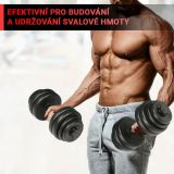 Sada závažia plnená pieskom a cementom, 2 x 7,5 kg