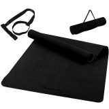 MOVIT Jóga podložka na cvičenie, 190 x 100 cm, čierna