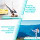 Physionics Airtrack nafukovacia žinenka, 3 m, zelená