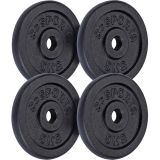 Sada liatinových kotúčov 20 kg, 4x5 kg, priemer 30 mm