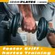 ScSPORTS Činkový set 20 kg, liatinové závažie, 30/31 mm os