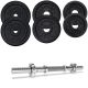 ScSPORTS Činkový set 20 kg, liatinové závažie, 30/31 mm os