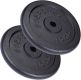 ScSPORTS Sada liatinových diskov 30 kg, 2x15 kg