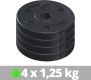 Sada závaží ScSPORTS, 4 x 1,25 kg