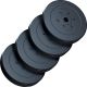 Súprava závaží na činky 30 kg, plast/cement, otvor 30/31 mm