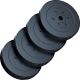 Súprava závaží na činky 30 kg, plast/cement, otvor 30/31 mm