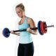 Neoprenové kotúče 2x3 kg s úchytmi, oranžové, 30/31 mm otvor
