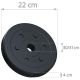 ScSPORTS činkový set, plast, 20 kg