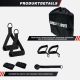 Domáca pilates sada s nastaviteľnou tyčou a odporovými pásmi