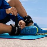 Nastaviteľné záťažové manžety na ruky a nohy 2× 2,25 kg