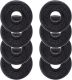 ScSPORTS Sada závaží 4 kg, 8x 0,5 kg, liatina, otvor 30/31mm