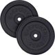 ScSPORTS Liatinové kotúče 25 kg, 30/31 mm, súprava 2 ks