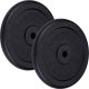 ScSPORTS Liatinové kotúče 20 kg, 30/31 mm, súprava 2 ks