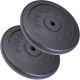 ScSPORTS Liatinové kotúče 30 kg, 30/31 mm, súprava 2 ks