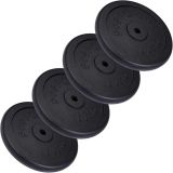 ScSPORTS Liatinové kotúče 30 kg, 30/31 mm, súprava 4 ks