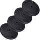 ScSPORTS Liatinové kotúče 30 kg, 30/31 mm, súprava 4 ks