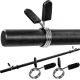 Nakladací činkový set 40 kg, os 160 cm, 30 mm, čierny