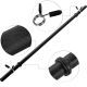 Nakladací činkový set 40 kg, os 160 cm, 30 mm, čierny