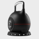 Gorilla Sports nastaviteľný kettlebell, 2–20 kg, čierny