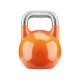 Gorilla Sports Súťažný kettlebell, oranžový, 28 kg