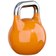 Gorilla Sports Súťažný kettlebell, oranžový, 28 kg